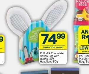 Pick n Pay Pnp chocolate egg offer