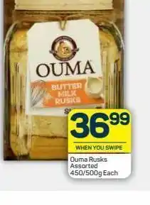 Pick n Pay Ouma rusks offer