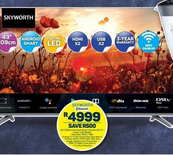 Pick n Pay Skyworth led tv 43" offer