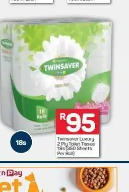 Pick n Pay Twinsaver toilet paper offer