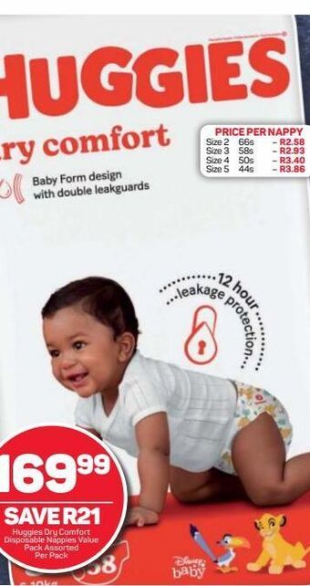 Pick n Pay Huggies nappies offer
