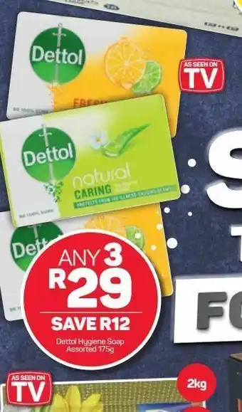 Pick n Pay Dettol soap 3 offer