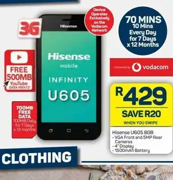 Pick n Pay Hisense smartphones offer