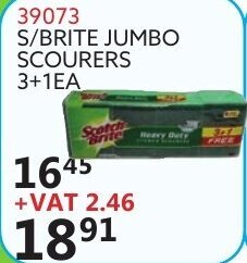 Africa Cash and Carry S/Brite Jumbo Scourers 39073 offer