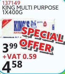 Africa Cash and Carry King Multi Purpose 137149 offer