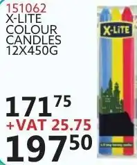 Africa Cash and Carry X-Lite Colours Candles 151062 offer
