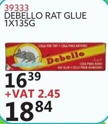 Africa Cash and Carry Debello Rat Glue 39333 offer