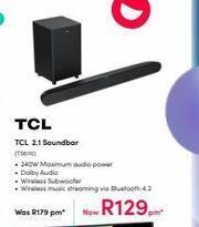 TCL 2.1 Soundbar