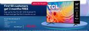 TCL 50" Ultra HD Android TV