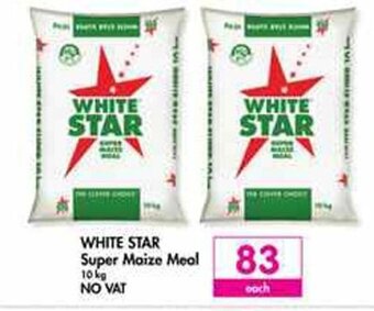 Makro White Star Super Maize Meal 10 kg NO VAT offer