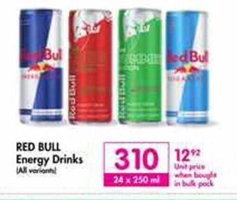 Makro Red Bull Energy Drink (All Variants) 24 x 250ml offer