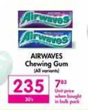 Makro Airwaves Chewing Gum (All Variants) 30's offer