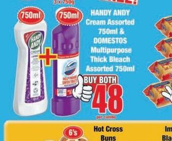 Boxer Domestos bleach offer