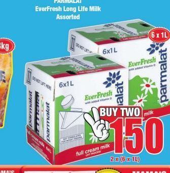 Boxer Parmalat milk 2 offer