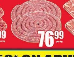 Boxer Sausages offer
