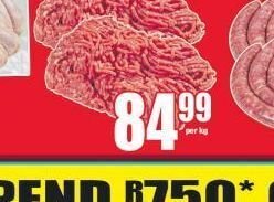 Boxer Minced beef offer