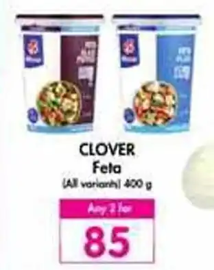 Makro Clover Feta (All Variants) 400g offer