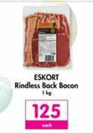 Makro Eskort Rindless Back Bacon 1kg offer
