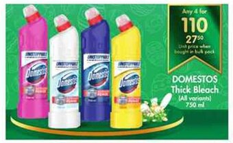 Makro Domestos Thick Bleach (All Variants) 750 ml offer