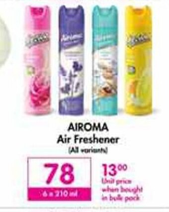Makro Airoma Air Freshener (All Variants) 6 x 210ml offer