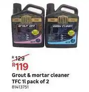 Leroy Merlin Grout & Mortar Cleaner TFC Pack Of 2-1Ltr offer