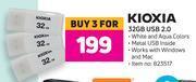 Game Kioxia 32GB USB 2.0-For 3 offer