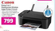 Game Canon Pixma 3 In 1 Multifunction Wireless Inkjet Printer TS3440 offer