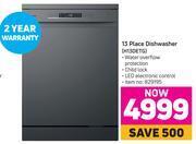 Game Hisense 13 Place Dishwasher H13DETG offer