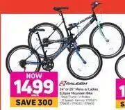 Game Raleigh 24" or 26" Mens or Ladies Eclipse Mountain Bike-Each offer