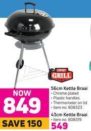 Game Expert Grill 56cm Kettle Braai offer