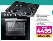 Game Hisense 600mm Undercounter Oven And Hob Set offer