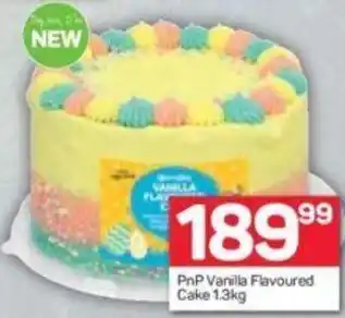 Pick n Pay PnP Vanilla Flavoured Cake 1,3kg offer