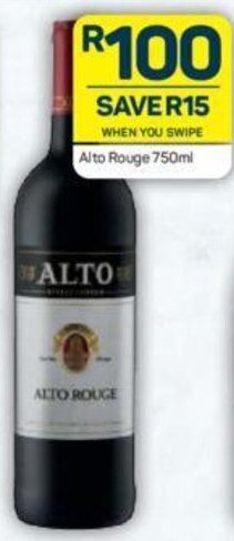 Pick n Pay Alto Rouge 750ml offer