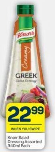 Pick n Pay Knorr Salad Dressing Assorted 340ml offer