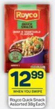 Royco Quick Snack Assorted 38g