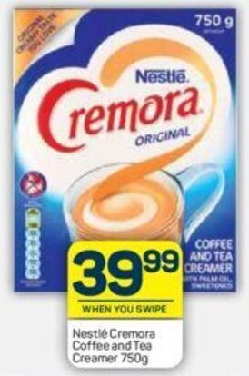 Pick n Pay Nestlé Cremora Coffee and Tea Creamer 750g offer