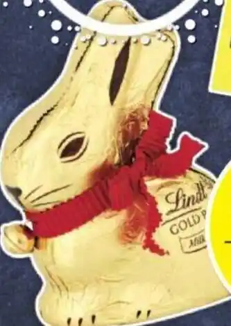 Pick n Pay Lindt Milk or Dark Chocolate Gold Bunny 100g offer