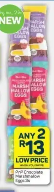 Pick n Pay PnP Chocolate Marshmallow Eggs 3s offer