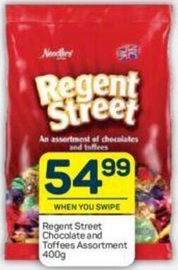 Pick n Pay Regent Street Chocolate and Toffees Assortment 400g offer