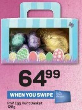 Pnp Egg Hunt Basket 128g