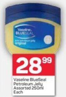 Pick n Pay Vaseline BlueSeal Petroleum Jelly Assorted 250ml offer