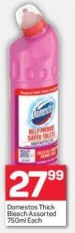 Pick n Pay Domestos Thick Bleach Assorted 750ml offer