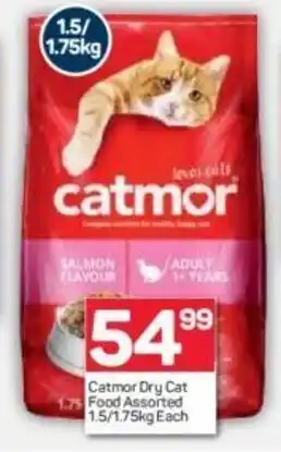 Pick n Pay Catmor Dry Cat Food 1.5/1.75kg offer