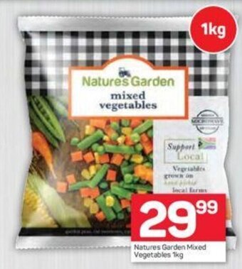 Pick n Pay Natures Garden Mixed Vegetables 1kg offer