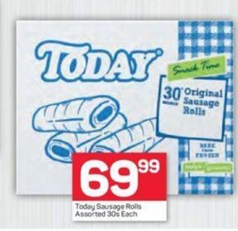 Pick n Pay Today Sausage Rolls Assorted 30s offer