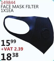 Africa Cash and Carry Face Mask Filter offer