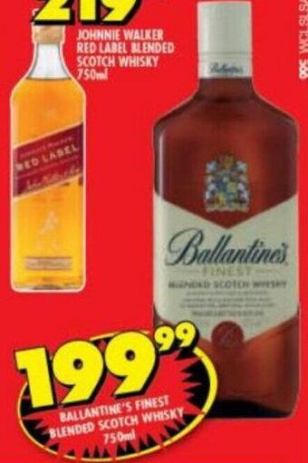Shoprite Liquor Ballantine's Finest Blended Scotch Whisky 750ml offer