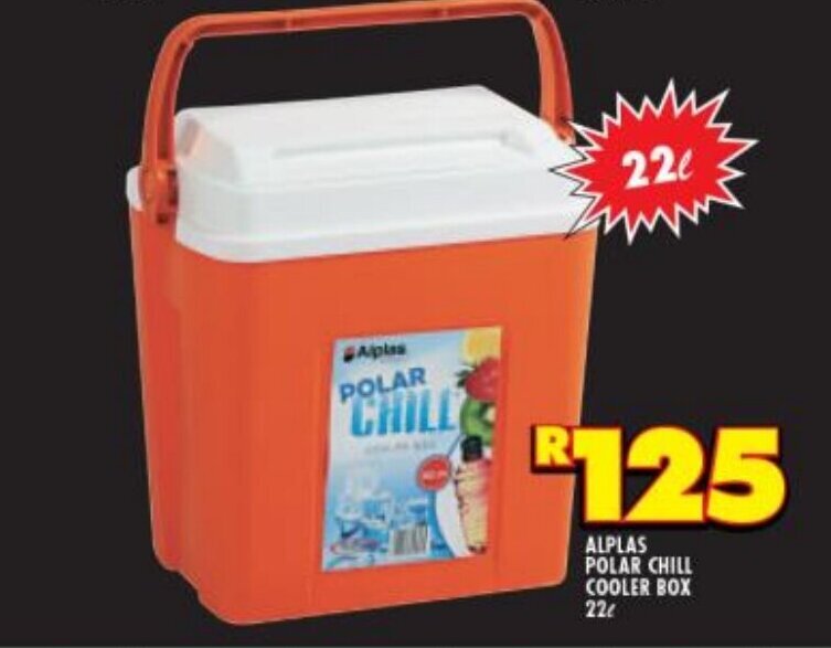 Alplas Polar Chill Cooler Box 22L offer at Shoprite Liquor