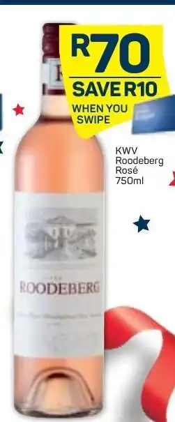 Pick n Pay Liquor KWV Roodeberg Bordeaux Rosé 750ml offer