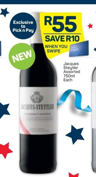 Jacques Steytler Assorted 750ml